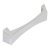 Caleido D Pull Handle Zinc Alloy SSE 25x34x320mm Fixing Centres
