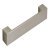 Conway D Pull Handle Aluminium Stainless Steel Effect 160mm Fixing Centres