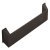 Juke Pull Handle Zinc Alloy Graphite 160mm Fixing Centres