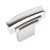 Jazz Pull Handle Zinc Alloy Polished Chrome 16mm Fixing Centres