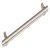 Pimlico Bar Handle Steel/Zinc Alloy SSE D18x384mm Fixing Centres