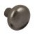Smooth Knob C.Iron Natural D35x33mm