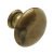 Carton Knob Brass Antique Brass D40x30mm