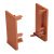 Gola System B+ Profile Trim Caps (Pr) Plastic Copper