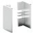 Gola System C+ Profile Trim Caps (Pr) Aluminium Silver