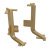 Gola System B+ Profile Conn.Int/Ext Crn Plastic Brs