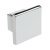 Lara Knob Zinc Alloy Polished Chrome 16mm Fixing Centres