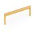 Pura Pull Handle Zinc Alloy Bru Brs Ca 160mm Fixing Centres