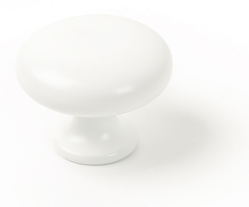 Duke Knob Zinc Alloy Matte White D31.5x25.6mm