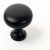 Duke Knob Zinc Alloy Matte Black D31.5x25.6mm