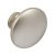 Amelia Knob Zinc Alloy Polished Chrome D34.5x22mm