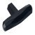 Steel.Vincent T Knob Zinc Alloy Black Brz 64x37mm
