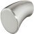 Arco Knob Zinc Alloy Sat Nickel 20x26x35mm