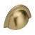 Bevera Cup Handle Brass Bru Brs 64mm Fixing Centres