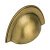 Bevera Cup Handle C.Iron Aged Brs 64mm Fixing Centres