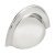 Bevera Cup Handle Brass Polished Nickel 64mm Fixing Centres