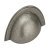 Bevera Cup Handle C.Iron Natural 64mm Fixing Centres