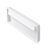 Fold Inset Handle Zinc Alloy Matte Wht 128mm Fixing Centres