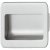 Vienne Inset Handle Zinc Alloy M.Chrome 109x56x18mm