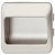 Avebury Inset Handle Zinc Alloy M.Nickel 96mm Fixing Centres