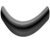 Bow Handle Steel Black RAL9017 D10x32x192mm Fixing Centres