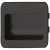 Blavett Inset Handle Zinc Alloy 110x56x96mm Fixing Centres MBlk