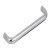 D Pull Handle Steel D8mmx35mm Polished Chrome 128mm Fixing Centres