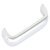 D Pull Handle Steel D10mmx35mm Polished Chrome 96mm Fixing Centres