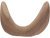 Sway Bow Handle Walnut Unfin 160mm Fixing Centres
