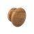 Turned EndGrain Knob Stain Oak D44x30mm