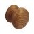 CrossGrain Knob Stain Oak D44mm