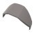 Evolution Push Lock Cover Plate Plastic Grey