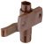 Espagnolette Top+Btm Catch Hooks LH Brw