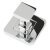 Push in Plus Push Knob Sqr Chrome Matte