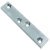 Connect Plt SF 4 Holes 15x80mm Steel Glv