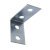 Chair Bracket 4H 32x32x16mm Mild Steel Glv