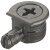 OneFix 1prt Connector D8/15mm Plastic Black
