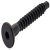 Confirmat Screw D15x50mm D5.0mm SW4 Steel Black
