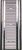 Universal M Bookcase Strip 1829mm Steel Stainless Steel