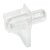Shelf Support D5mm Plug Steel Glv/Plastic Trans