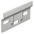 Cabinet Hanger Wall Plt 63x2x7.5mm B.Steel