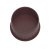 Cover Caps D35/38mm Plastic Brown