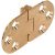 Self Supp.Fold Table Hinge Rectangle Brs Matte