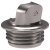 K12 Door Bracket PlugIn D15mm Zinc Alloy NP
