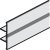 Hawa Combino 35IF Clip Panel 2.5m Anodised