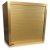 Tambour Door System 500x1210mm Aluminium Gld