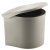 Swing Out Waste Bin 10L UH Stainless Steel/Plastic Grey/Black