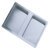 One2Four Bin Lid 13.5L Plastic Aluminium Grey
