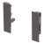 MXS Slim Fnt Bracket Set 135mm Plastic Grey