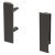 MXS Slim Gls Pnl Hldr Set 167mm Plastic Antique